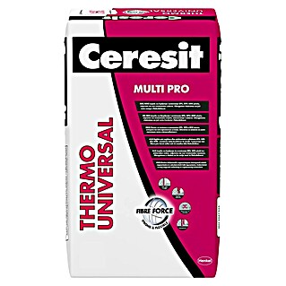 Ceresit Lepilo za stiropor Multi Pro Thermo Universal (25 kg, Pribl. 4 - 5 kg/m² pri lepljenju)