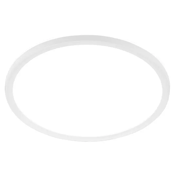 Brilo Plafón LED redondo Slim Case - 22 W, Ø x Al: 42 x 3 cm, Blanco, Blanco neutro - Bandeja de servir ovalada blanca.