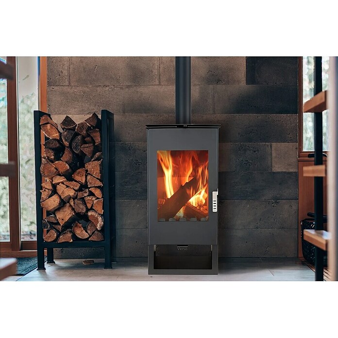 Prity Kamin na drva Verso INA  (8,6 kW, Čelik) | BAUHAUS