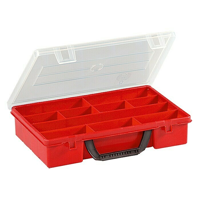 Wisent Koffer voor kleine onderdelen 3-10 (Aantal vakken: 10, 280 x 200 x 55 mm)