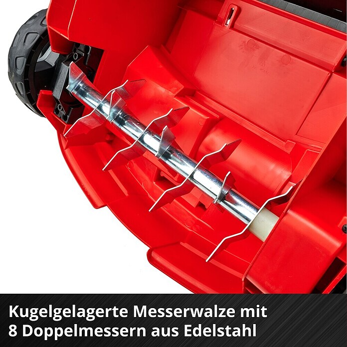 Einhell Akku-Vertikutierer GC-SC 36/31 Li-Solo (18 V, Li-Ionen, Ohne Akku, Arbeitsbreite: 31 cm)
