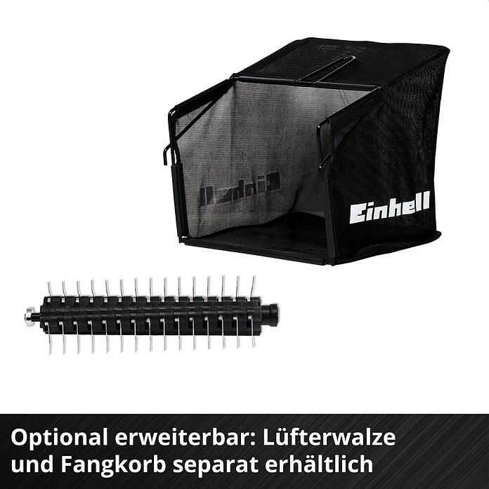 Einhell Akku-Vertikutierer GC-SC 36/31 Li-Solo (18 V, Li-Ionen, Ohne Akku, Arbeitsbreite: 31 cm)