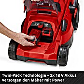 Einhell Power X-Change Akku-Rasenmäher GE-CM 36/37 Li-Solo (18 V, Ohne Akku, Schnittbreite: 37 cm)