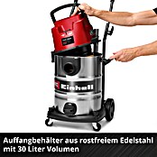 Einhell Power X-Change Akku-Nass-Trockensauger TE-VC 36/30 (18 V, Ohne Akku, Behältervolumen: 30 l)