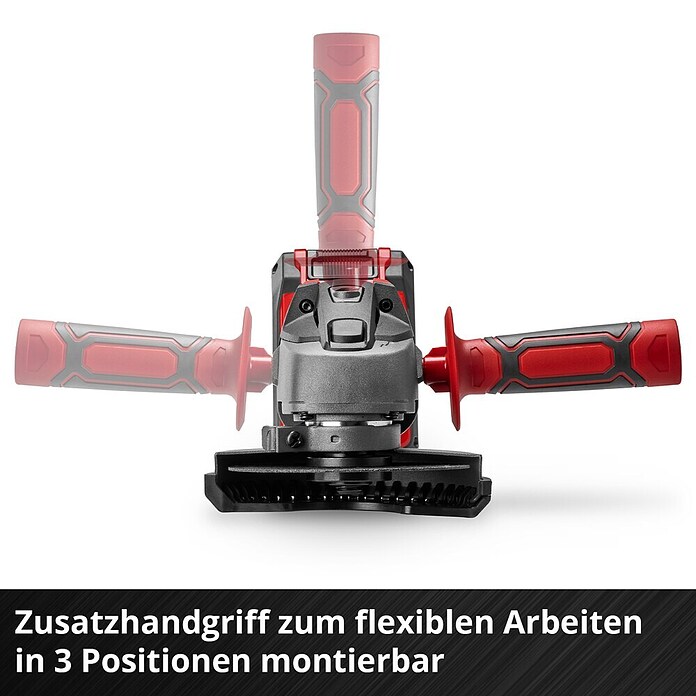 Einhell Power X-Change Akku-Winkelschleifer (18 V, Ohne Akku, Durchmesser Scheibe: 115 mm)