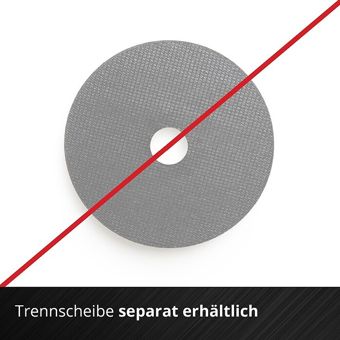 Einhell Power X-Change Akku-Winkelschleifer (18 V, Ohne Akku, Durchmesser Scheibe: 115 mm)