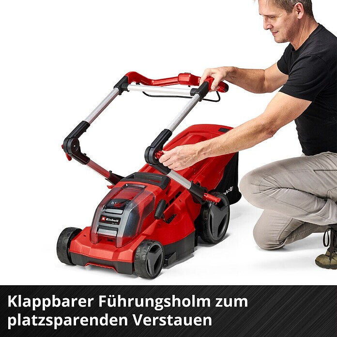 Einhell Power X-Change Akku-Rasenmäher GE-CM 36/37 Li-Solo (18 V, Ohne Akku, Schnittbreite: 37 cm)