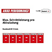 Einhell Power X-Change Akku-Winkelschleifer (18 V, Ohne Akku, Durchmesser Scheibe: 115 mm)