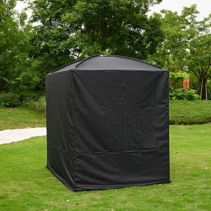Home Deluxe Pavillon CAPE PROVENCE -  - Schwarzes Stoff-Aufbewahrungszelt für den Außenbereich.
