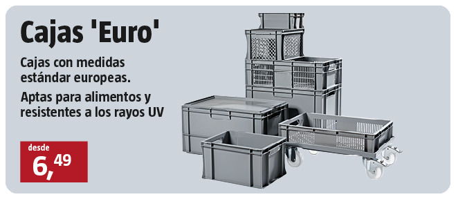 Cajas de plastico Euro