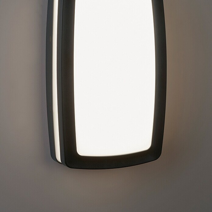 Searchlight Wandlamp voor buiten Tokyo (12 W, Dark Grey, IP54) | BAUHAUS