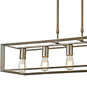 Searchlight Led-hanglamp Heaton (60 W, l x b x h: 90 x 28 x 75 cm, Silver and Gold) | BAUHAUS