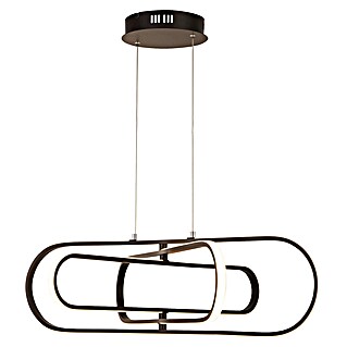 Searchlight Led-hanglamp Clip (52 W, l x b x h: 80 x 74,5 x 24 cm, Black)
