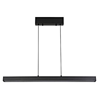 Searchlight Led-hanglamp Linear (13 W, l x b x h: 95 x 6 x 60 cm, Black and Frosted)