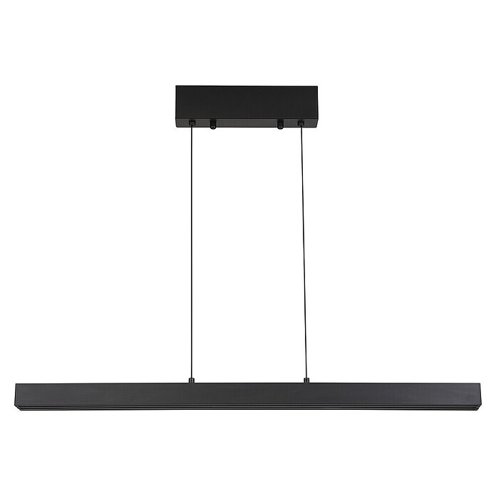 Searchlight Led-hanglamp Linear (13 W, l x b x h: 95 x 6 x 60 cm, Black and Frosted) | BAUHAUS