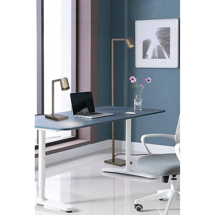 Searchlight Led-tafellamp (10 W, l x b x h: 16 x 10 x 40 cm, Latte Metallic) | BAUHAUS
