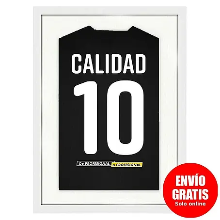 Cuadro enmarcado para camiseta