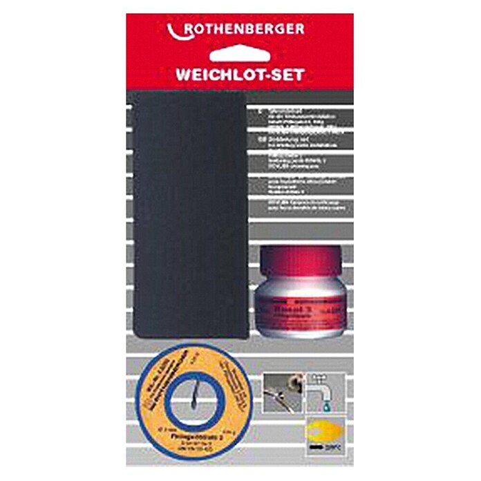 Rothenberger Zachtsoldeerset (5-delig)