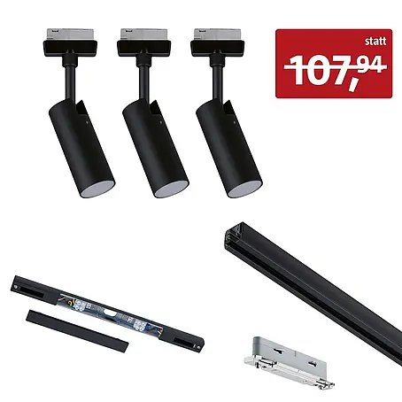 Paulmann URail LED-Schienensystem Set