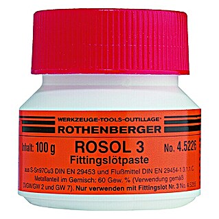 Rothenberger Industrial Decapante para soldadura ROSOL 3 (100 mg)