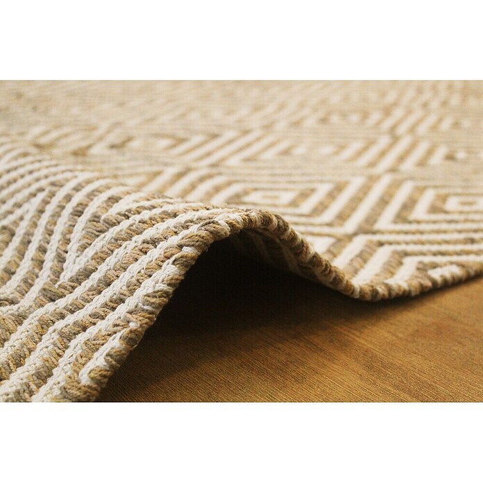 Kayoom Teppich Cocktail 300 (Beige/Braun, L x B: 170 x 120 cm)