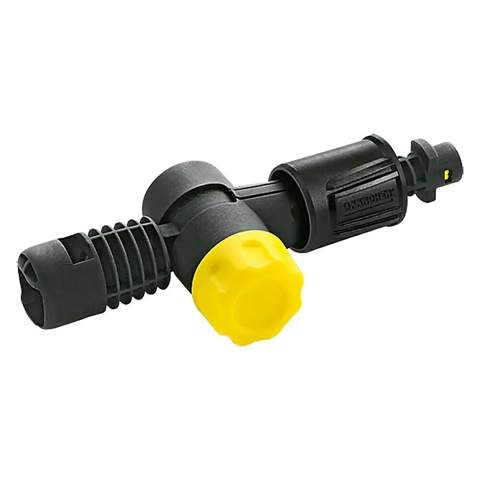 Kärcher Variogelenk - Passend für: Kärcher Hochdruckreiniger K2 - K7 - Kärcher-Reinigungsmittelansaugschlauch mit gelbem Drehknopf, ideal für Hochdruckreiniger und effektive Reinigungslösungen.