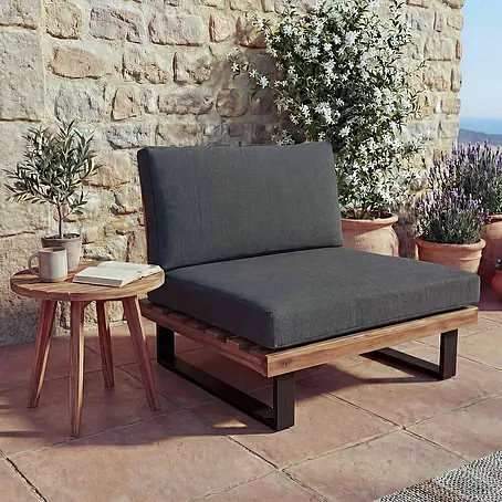 Mendler  Garten-Loungesessel HWC-H54