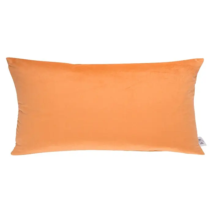 Cojín Terciopelo - Mostaza, 50 x 30 cm - Cojín rectangular de terciopelo ocre suave.