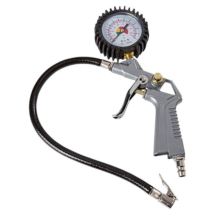 Craftomat Bandenvulpistool met bandenspanningsmeter Eco (10 bar, Manometer)