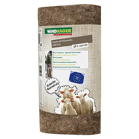 Windhager  Kälteschutz Schafwoll-Filzmatte