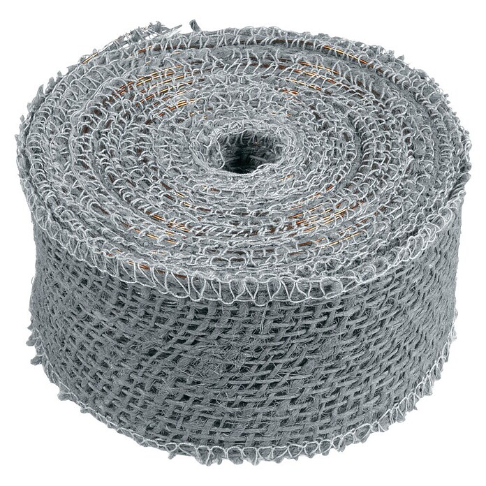 Windhager Jutegewebeband (Grau, L x B: 10 m x 5 cm)