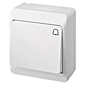 Famatel Pulsador para estancias con humedad estanco (Gris, Montaje en la pared, IP55) | BAUHAUS