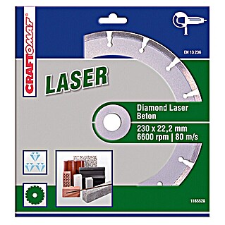 Craftomat Disco de corte de diamante (Baldosas, Diámetro disco: 180 mm)