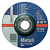 Craftomat Disco de corte A 24R-BF (Metal, Diámetro disco: 125 mm, Espesor disco: 3 mm, 1 ud.)