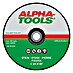 Alpha Tools Disco de corte C 24R-BF 