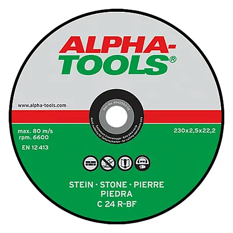 Alpha Tools  Disco de corte C 24R-BF