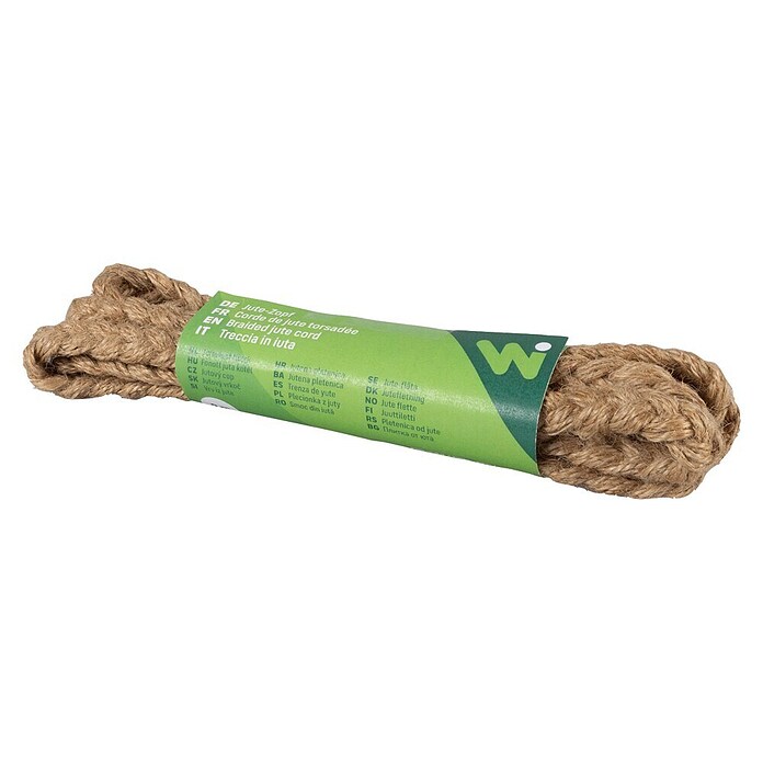 Windhager Jutezopf (Natur, Ø x L: 12 mm x 2 m)
