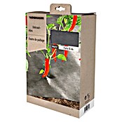 Windhager Unkrautvlies Öko (L x B: 5 x 1,6 m, Schwarz)