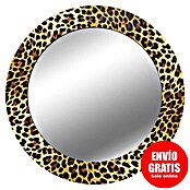 Espejo de pared Safari (Diámetro: 80 cm, Amarillo/Negro) | BAUHAUS