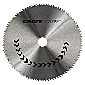 Craftomat Disco de sierra CV (Diámetro: 156 mm, Orificio: 12,75 mm, 100 dientes)