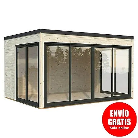 Palmako  Caseta de jardín Serena Slide Plus Set 2