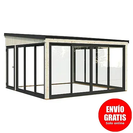 Palmako  Pérgola adosada Lumi Slide