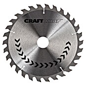 Craftomat Disco de sierra HM (190 mm, Orificio: 30 mm, 30 dientes)