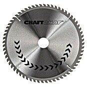 Craftomat Disco de sierra HM (230 mm, Orificio: 30 mm, 64 dientes)