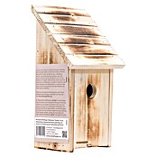 Windhager Nistkasten Family (Geeignet für: Kleiber, L x B x H: 14 x 18 x 33,5 cm, Massivholz, Geflammt)
