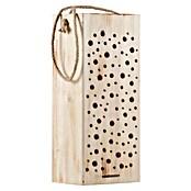 Windhager Nistholz (L x B x H: 12,5 x 8 x 30 cm, Geeignet für: Wildbienen, Massivholz, Geflammt)