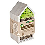 Windhager Insektenhotel (14 x 12 x 27 cm, Natur/Grün)