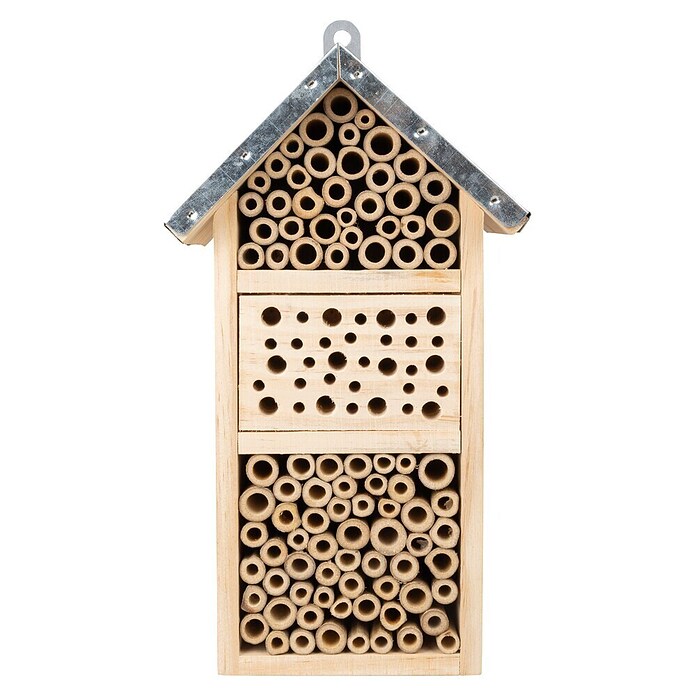 Windhager Insektenhotel Tiny (26 x 15 x 9 cm, Holz, Braun) | BAUHAUS