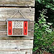 Windhager Insektenhotel Flat (22 x 28 x 10,5 cm, Holz, Braun/ Rot) | BAUHAUS