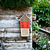 Windhager Insektenhotel Tower (49 x 29 x 10 cm, Holz, Braun/ Rot) | BAUHAUS